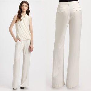 Theory Women's Alleen Sateen Flare Pants